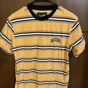 Welcome Skateboards Stripped T-shirt (Medium)